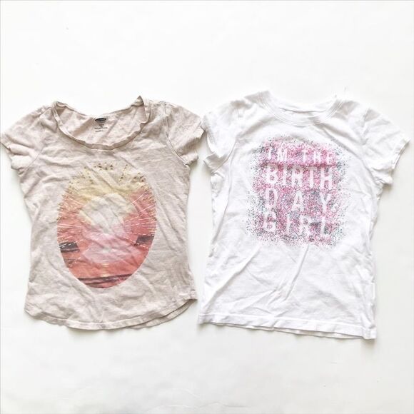 Old Navy sunset/TCP Birthday shirt play bundle 5T - Picture 1 of 6
